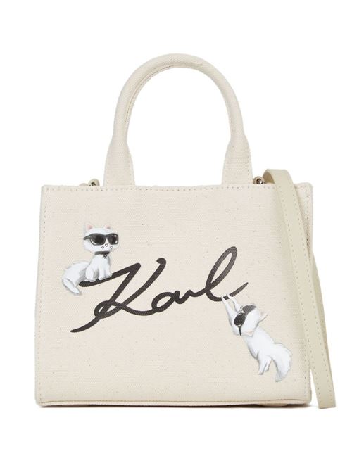 Borsa donna tote Ikon Signature Choupette Karl Lagerfeld | B1W50094106